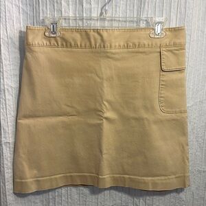 Lilly Pulitzer Tan Mini Skirt